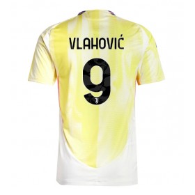 Juventus Dusan Vlahovic #9 Borta Kläder 2024-25 Kortärmad
